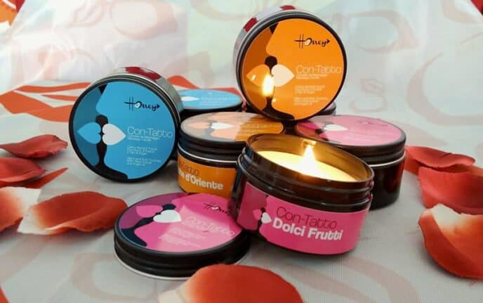 Candela massaggio Con-Tatto un tocco che risveglia i sensi