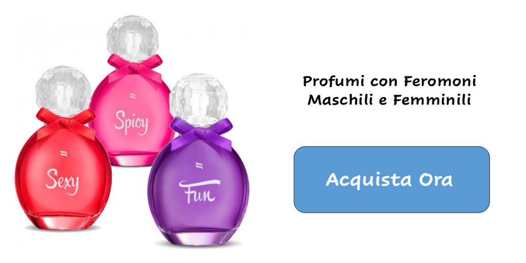 Profumi con feromoni, maschili e femminili. Shop RossoLimone