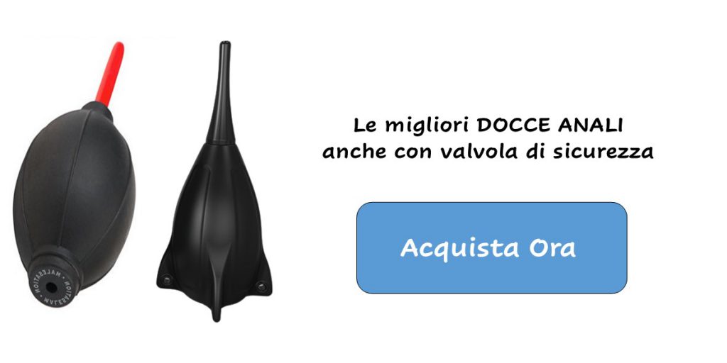 Le migliori Docce anali, anche con valvola di sicurezza. Shop RossoLimone