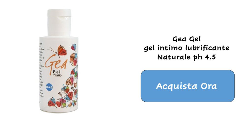 Gea Gel, lubrificante intimo naturale ph 4.5