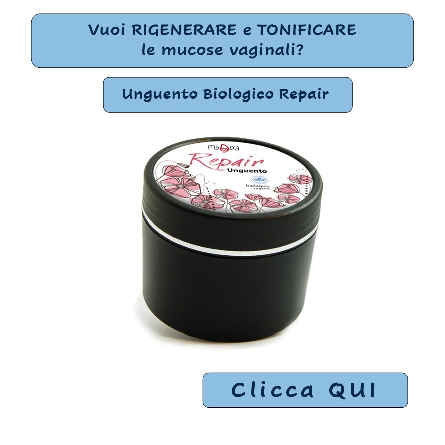 Secchezza Vaginale, Unguento biologico Repair - Shop di Rossolimone