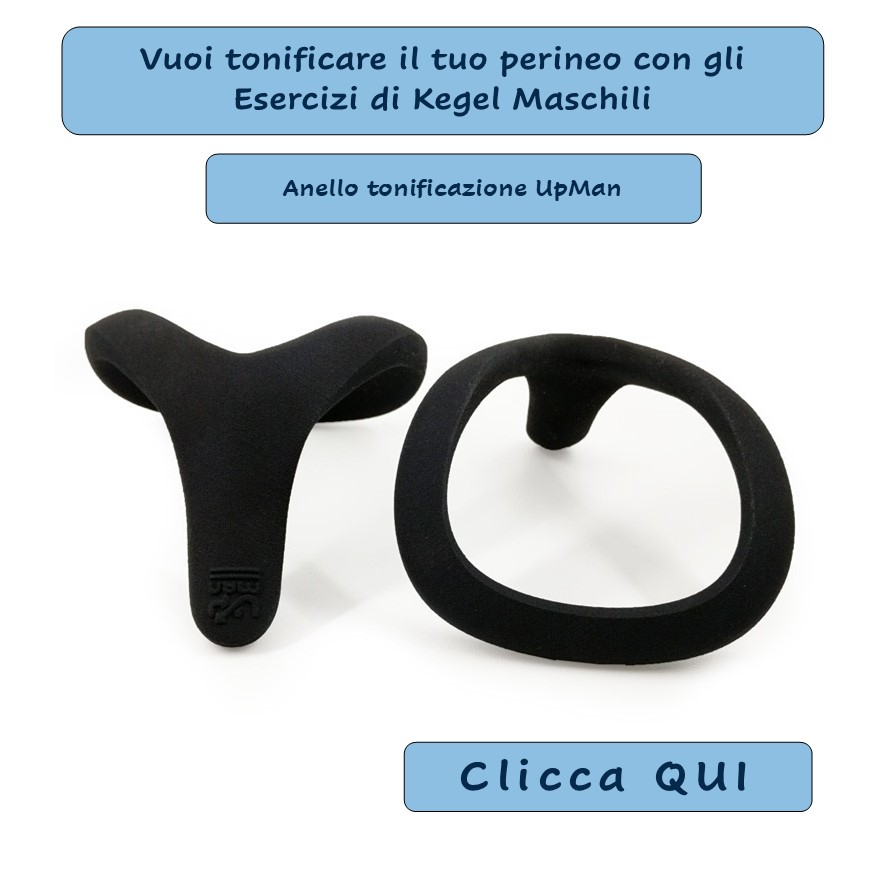 Durare di più a letto con l'anello per la tonificazione perineale UpMan- link a shop