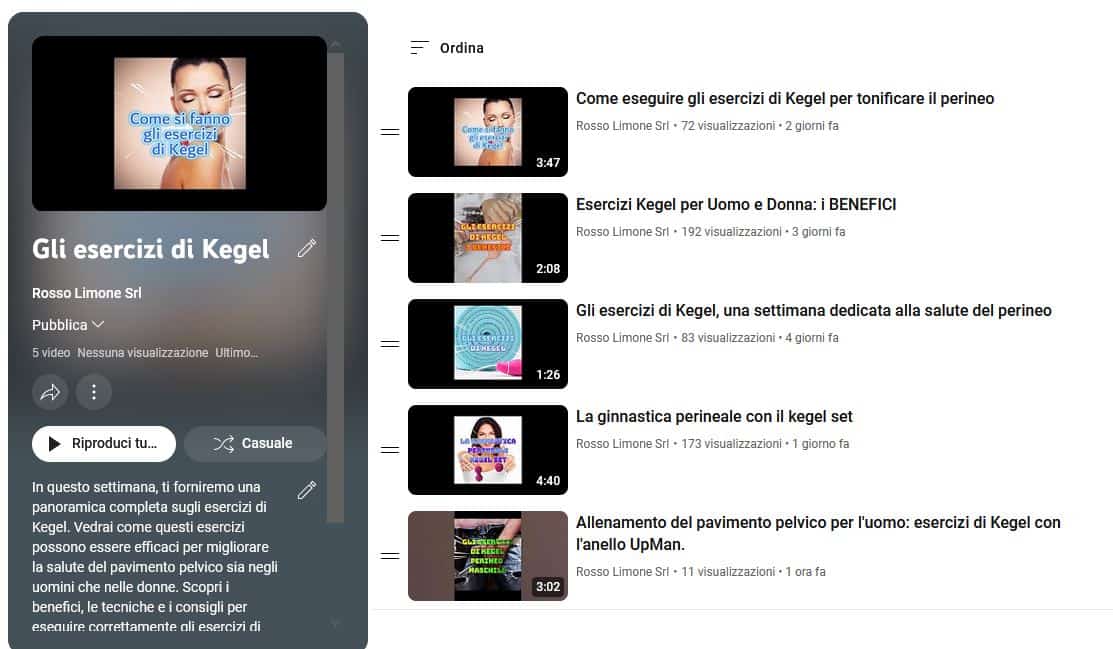 esercizi kegel video youtube rossolimone