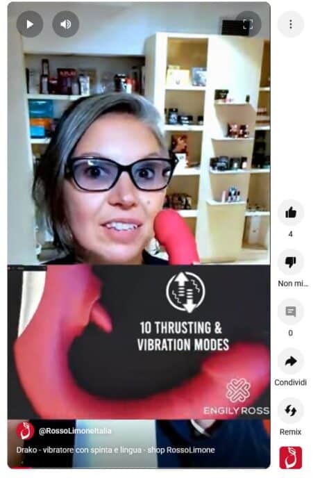 Drako vibratore a spinta Video Youtube