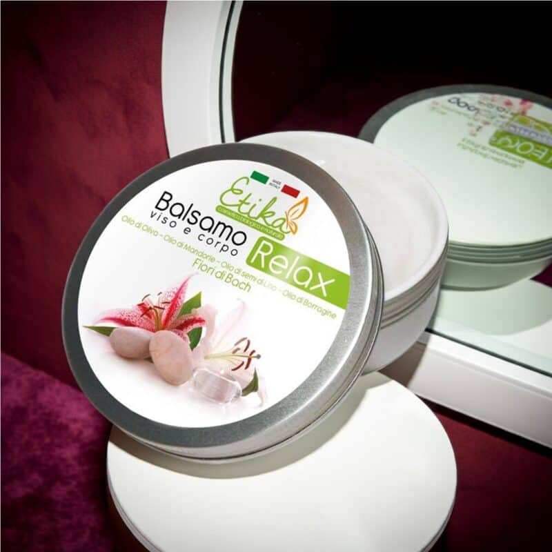 Balsamo BIO RELAX Fiori di Bach balsamo viso corpo biologico
