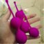 Kegel set- kit 3 palline della geisha - RossoLimone