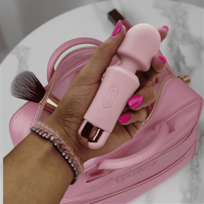 NiNìN vibratore silenzioso portatile da viaggio Rossolimone