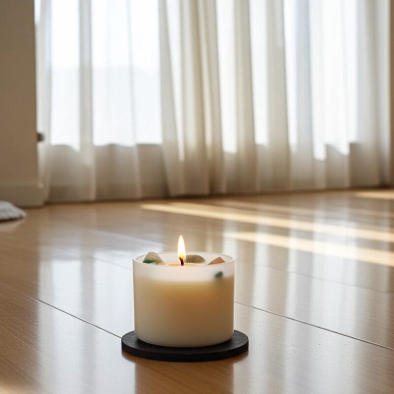 Candela Chakra - Quarto Chakra - cuore- RossoLimone