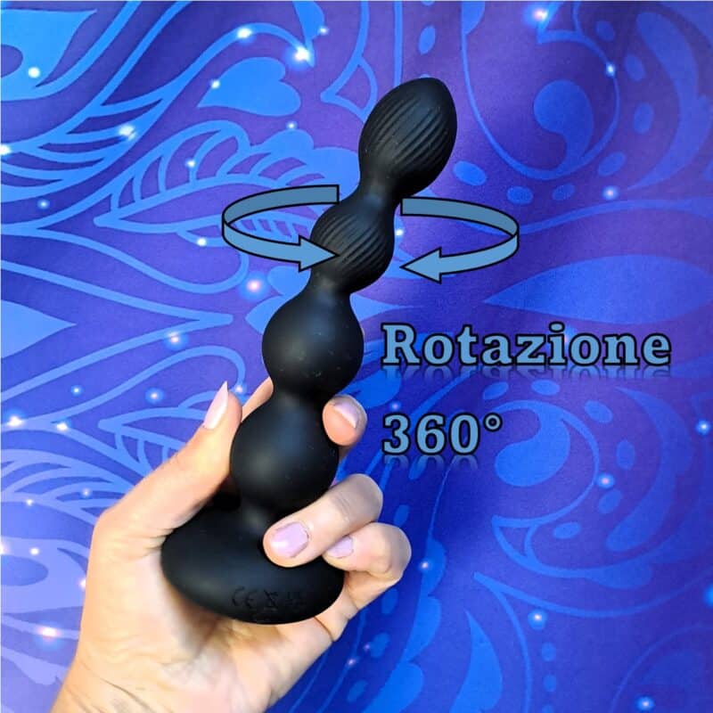 Catena anale rotante - ricaricabile mano - copertina