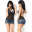 chemise aderente con schiena scoperta 2