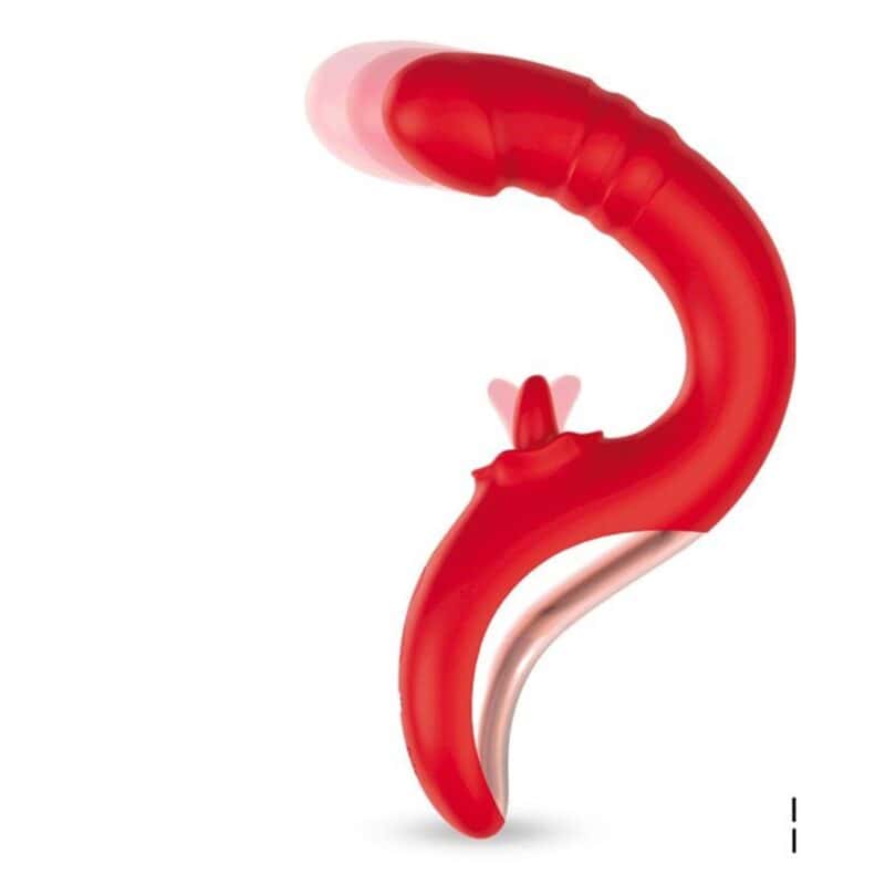 drako vibratore a spinta movimento