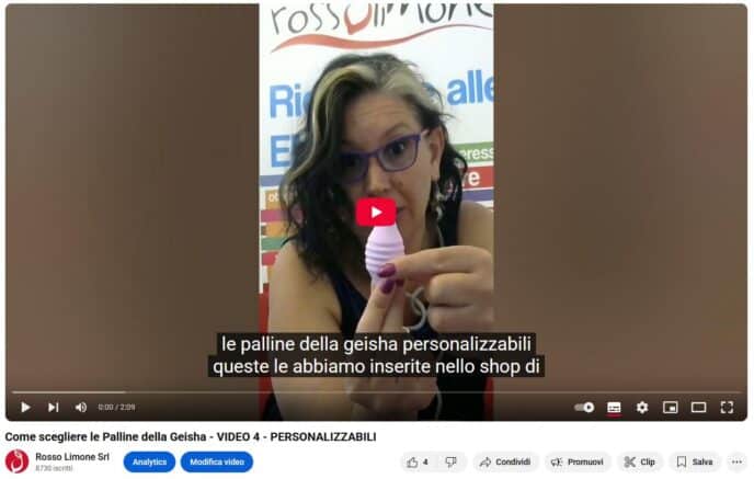 Pelvix Video RossoLimone Youtube