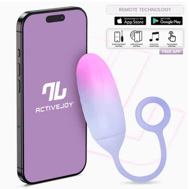 Ovetto con App vibrante Viola ricaricabile- come si usa con il telefono