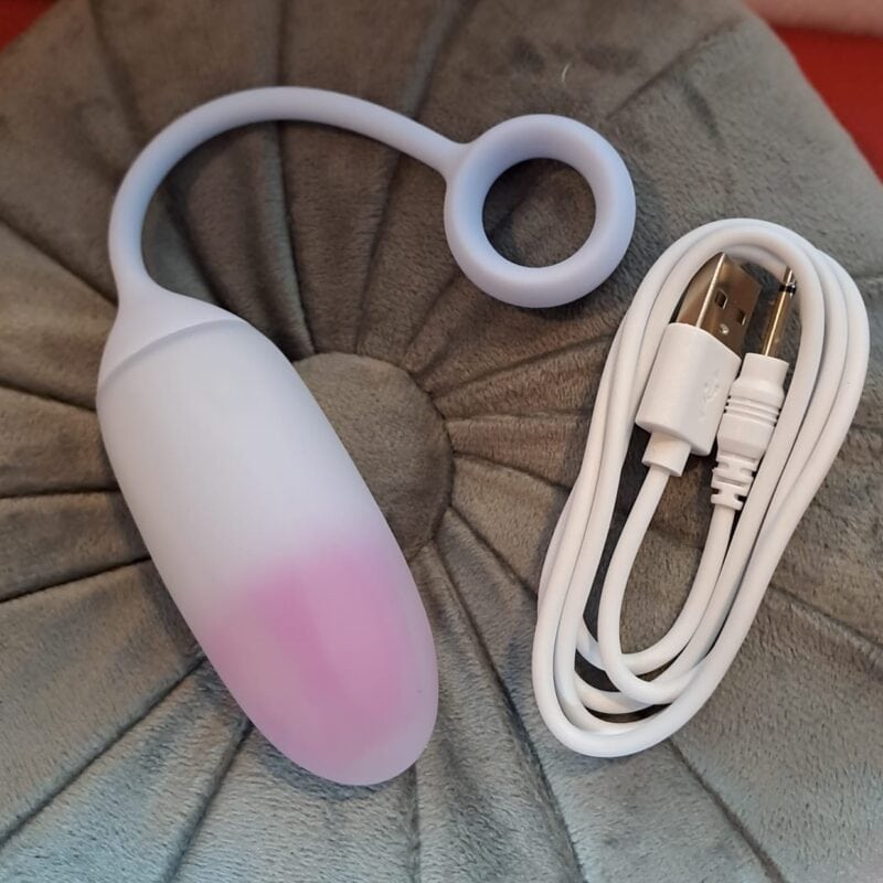 Ovetto con App vibrante Viola ricaricabile
