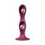 shaker dildo sfere acciaio anale vaginale rosso interno