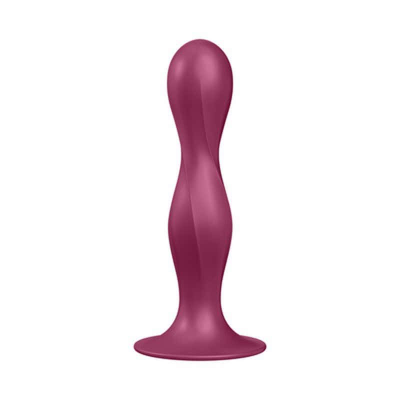 shaker dildo sfere acciaio anale vaginale rosso