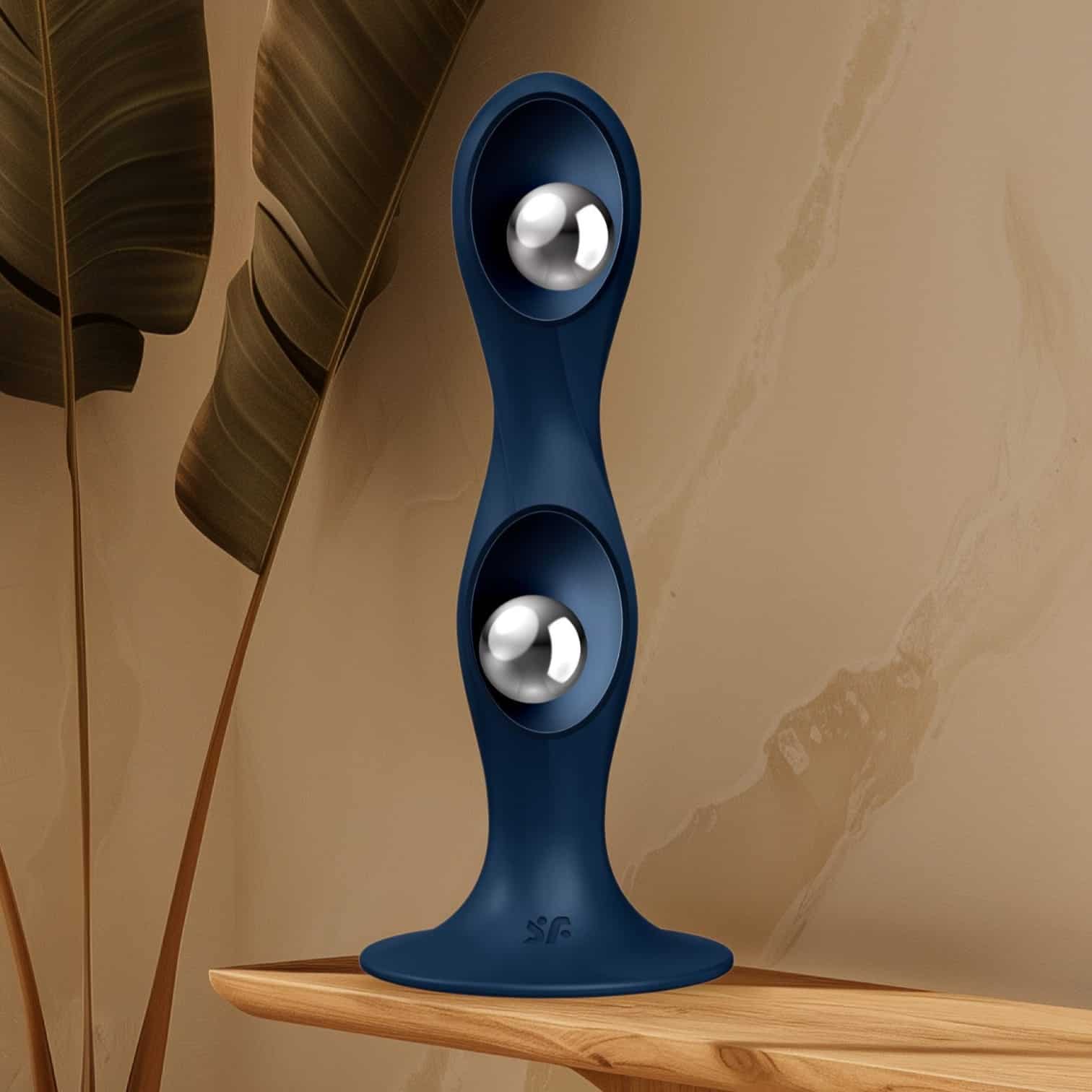shaker Dildo con sfere in acciaio - copertina Rossolimone