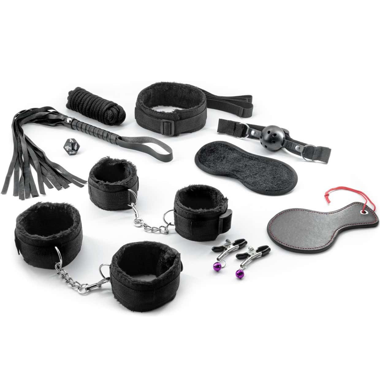 Dungeon Bondage Kit, corde, manette e accessori per la dominazione e il BDSM