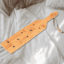 BambooHeart Paddle – Paletta Spanking in Bamboo per Giochi BDSM copertina RossoLimone