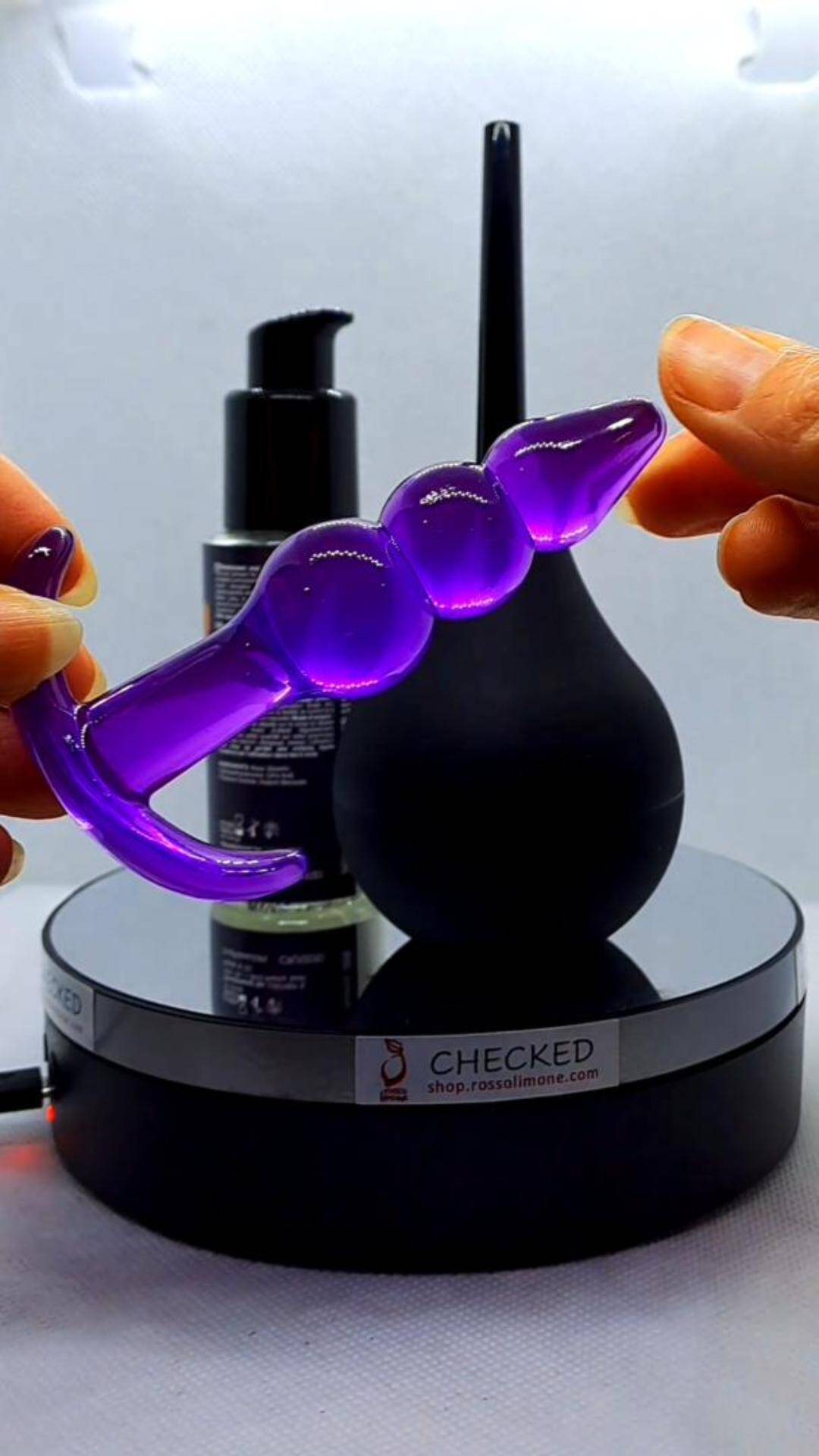 Starter anal Plug Rotante Dimensioni